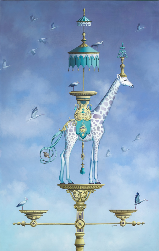 la-girafe-pourpre-oeuvre-d-art-artiste-carole-gourrat-